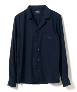 ▲Bagutta / コットンカシミヤ パジャマシャツ