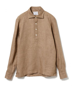 Brilla per il gusto / リネン プルオーバー ワイドカラーシャツ