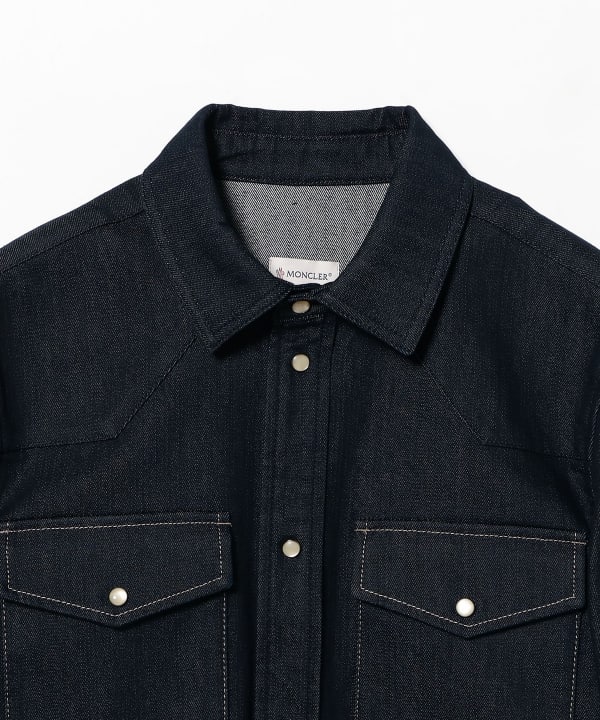 MONCLER / デニム調 シャツジャケット