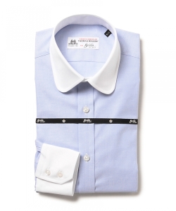 ▲◎Brilla per il gusto / クレリックシャツ(THOMAS MASON fabric)