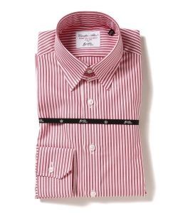 ▲◎Brilla per il gusto / ロンドンストライプ タブカラーシャツ（ALBINI fabric）