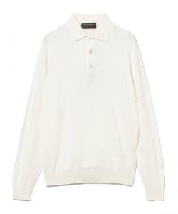 FILIPPO DE LAURENTIIS / コットン ニット ポロシャツ