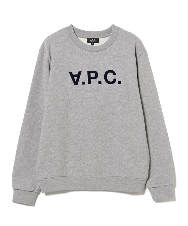 A.P.C Vpc プリント クルーネックスウェットトレーナー M ネイビー 楽天市場】A.P.C アーペーセー VPC Sweatshirts COECQ H27378