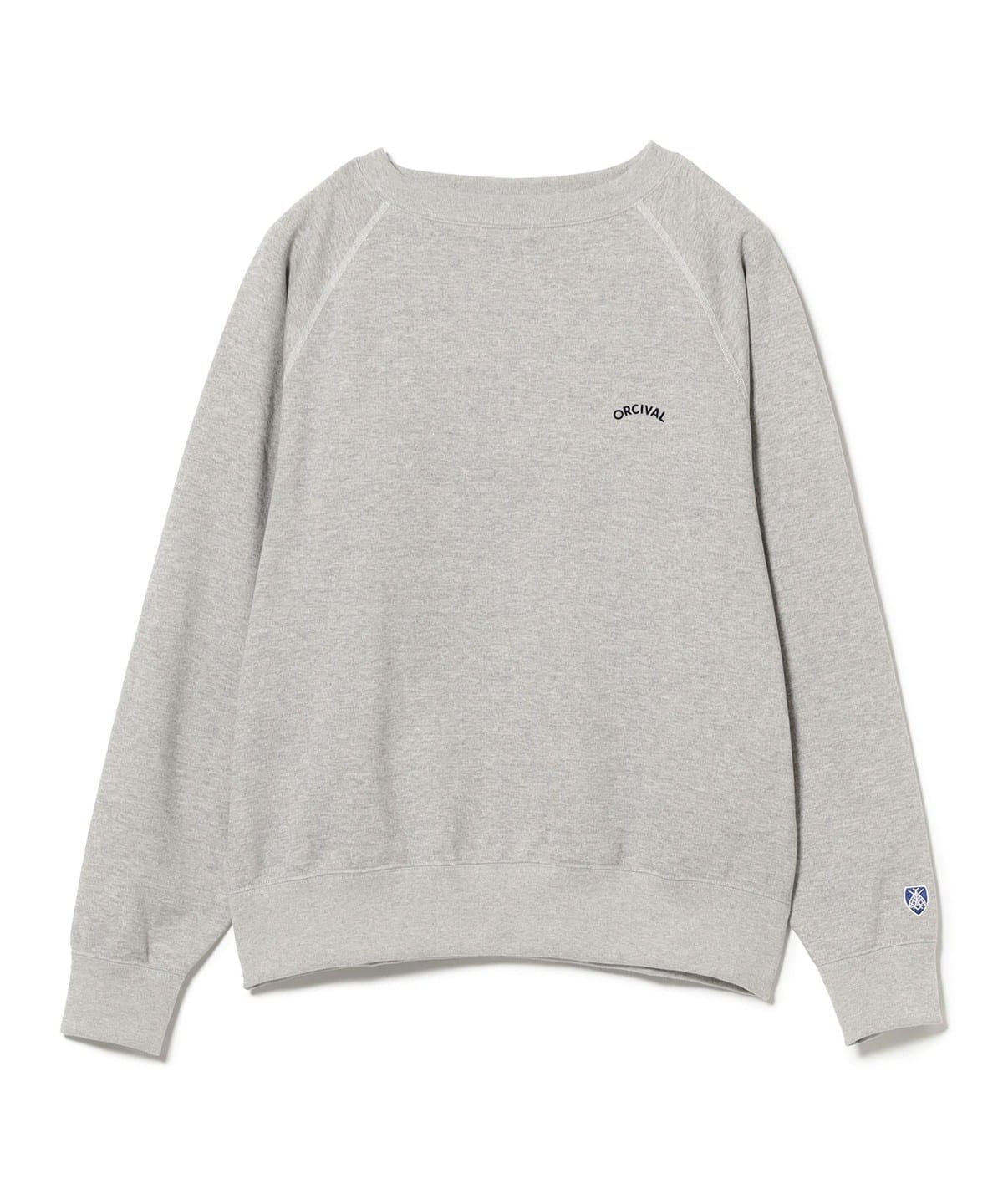 ORCIVAL オーシバル / ラグランスリーブ ボートネック スウェット トップス MEN TOP GREY 5 ORCIVAL オーシバル / ラグランスリーブ ボートネック スウェット トップス MEN TOP GREY 5