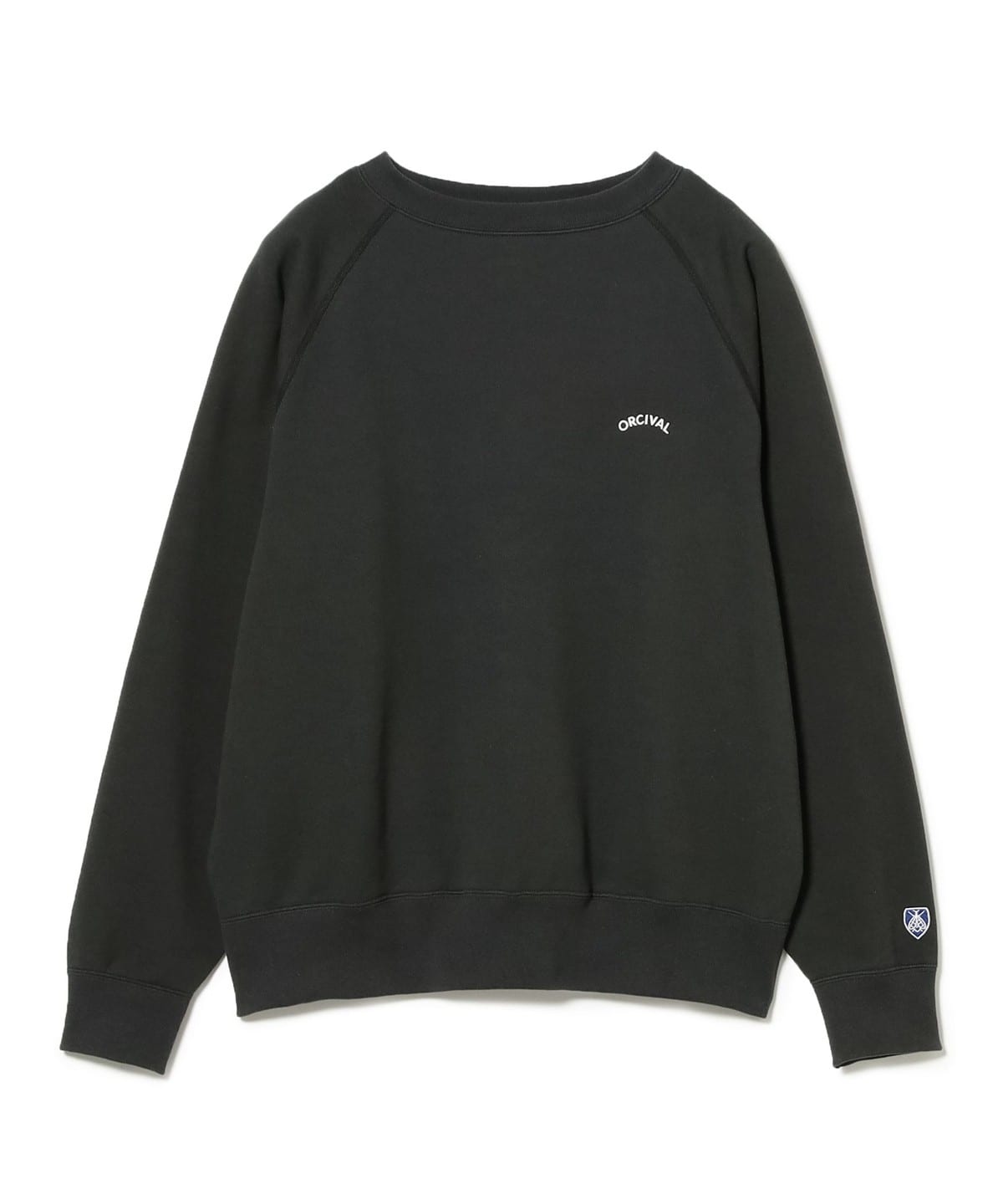 ORCIVAL オーシバル / ラグランスリーブ ボートネック スウェット トップス MEN BLACK 5 ORCIVAL オーシバル / ラグランスリーブ ボートネック スウェット トップス MEN BLACK 5