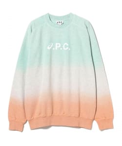 A.P.C. / LAKE DIP DYE スウェット