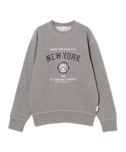 A.P.C. × Marc Jacobs / カレッジロゴ クルーネック スウェット
