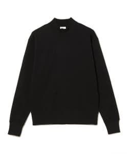 WEARLNESS / コットンシルク モックネック スウェット