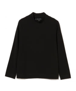 CIRCOLO1901 × Brilla per il gusto / 別注 ストレッチコットン モックネック Tシャツ