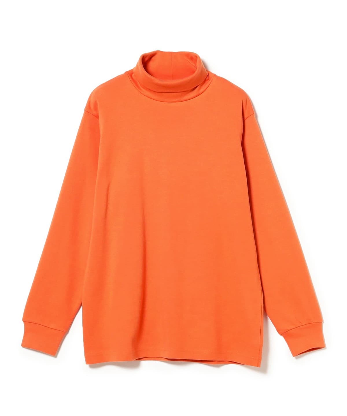 【5/1新規値下げ】DRESS / コットン タートルネック カットソー Tシャツ・カットソー MEN ORANGE S 【5/1新規値下げ】DRESS / コットン タートルネック カットソー Tシャツ・カットソー MEN ORANGE S