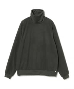 ANTICIPO / パイルフリース タートルネック Tシャツ