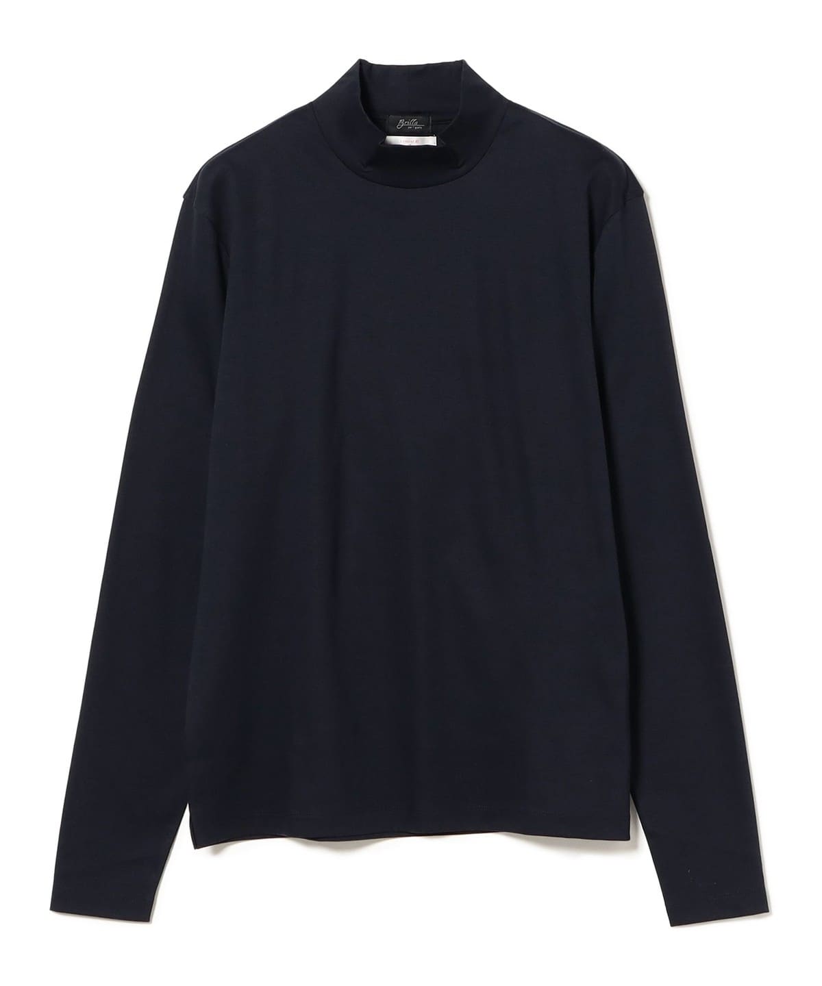 ALBINI コットン モックネック カットソー Tシャツ・カットソー MEN NAVY M ALBINI コットン モックネック カットソー Tシャツ・カットソー MEN NAVY M