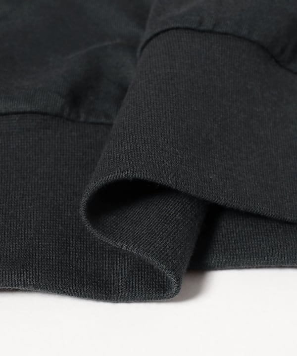 ANTICIPO / コットンジャージ ロングスリーブ モックネック Tシャツ