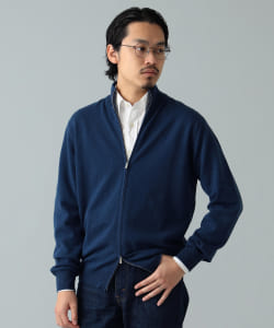 FILIPPO DE LAURENTIIS × Brilla per il gusto / 別注 12ゲージ ジップアップ ニット