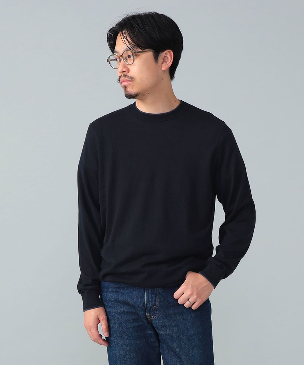 ビームスブリッラペルイルグストフィリッポデローレンティスリネンコットンセーター FILIPPO DE LAURENTIS＞初夏の装い｜Brilla per il gusto
