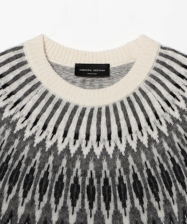 ROBERTO COLLINA / Fair Isle knitwear