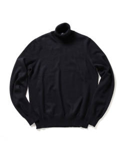 ▲GRAN SASSO / 別注 8ゲージ タートルネックニット
