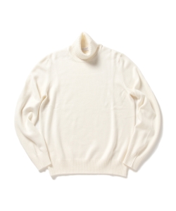 ▲GRAN SASSO / 別注 8ゲージ タートルネックニット