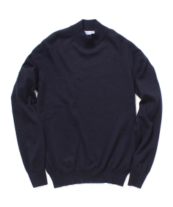 ▲GRAN SASSO  / 12ゲージ モックネックニット
