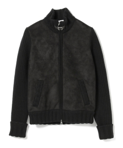 ▲GRAN SASSO / 別注 コンビネーション ジップアップ ブルゾン