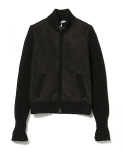 ▲GRAN SASSO / コンビネーション ジップアップ ブルゾン