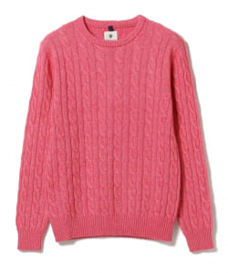 Mc LAUREN / ケーブル クルーネックニット