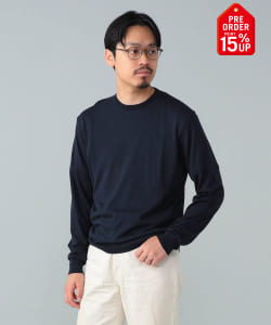 【+15%ポイントUP】シルク クルーネック ニット