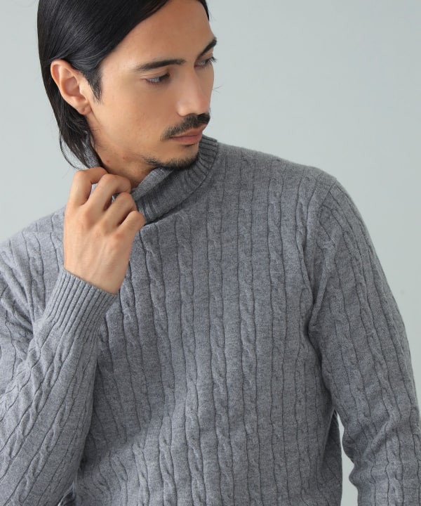 ブリッラペルイルグストカシミヤタートルセーター Brilla per il gusto（ブリッラ ペル イル グスト）カシミヤ 7ゲージ