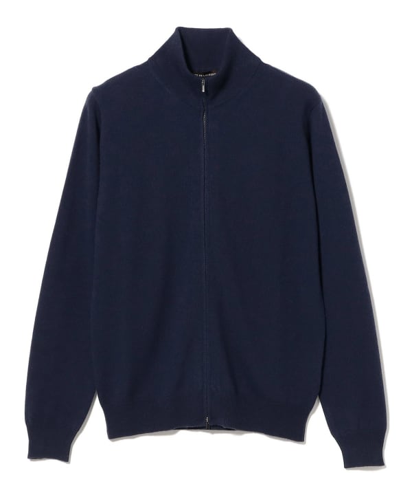 FILIPPO DE LAURENTIIS / 12ゲージ ウールカシミヤ フルジップ ニット