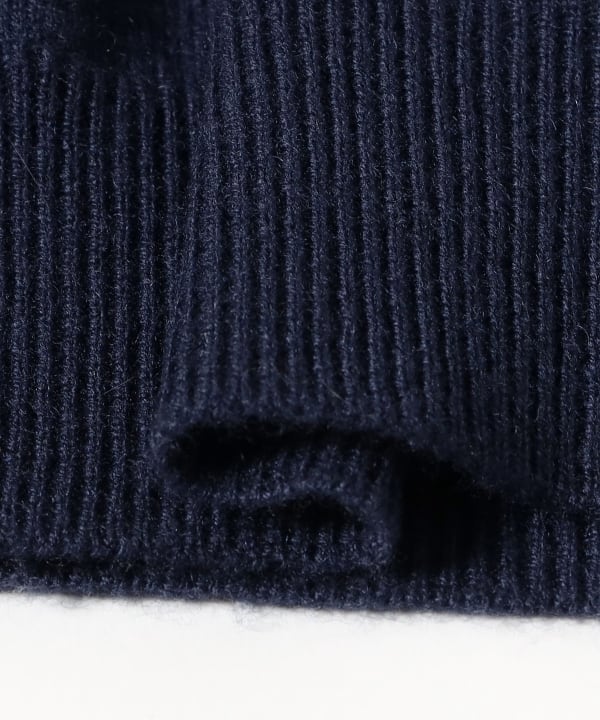 FILIPPO DE LAURENTIIS / 12ゲージ ウールカシミヤ フルジップ ニット