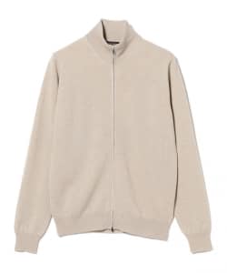 FILIPPO DE LAURENTIIS / 12ゲージ ウールカシミヤ フルジップ ニット