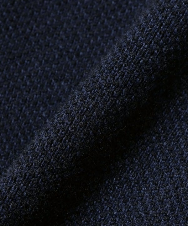 FILIPPO DE LAURENTIIS / ウールカシミヤ 7ゲージ モックネックニット