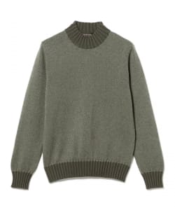 FILIPPO DE LAURENTIIS / ウールカシミヤ 7ゲージ モックネックニット