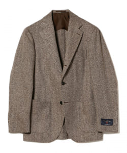 Brilla per il gusto / Ermenegildo Zegna ウールカシミヤ ヘリンボーン ジャケット