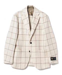 Brilla per il gusto / CERRUTI リネンコットン ウインドウペーン ジャケット