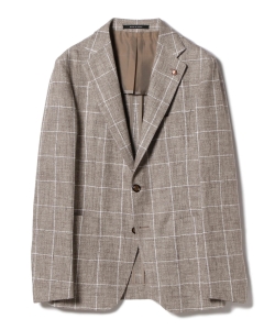 ▲TAGLIATORE / 別注 VESUVIO LIGHT ウインドーペーン ジャケット