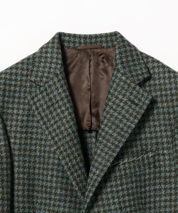 Brilla per il gusto (Brilla per il gusto) [New price reduction on 10/24]  [Special order] TITO ALLEGRETTO / Color Houndstooth Jacket (Jacket Tailored  Jacket) Available at BEAMS