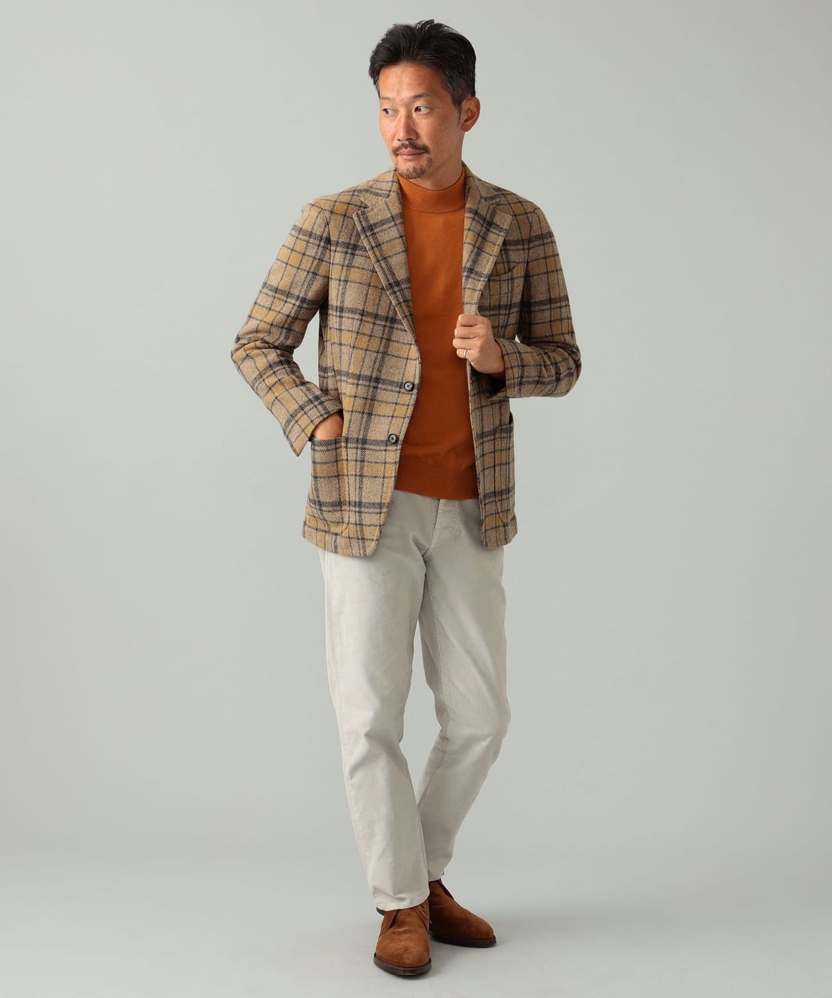 ★イタリア製 XLサイズ★ TITO ALLEGRETTO テーラード チェック Brilla per il gusto（ブリッラ ペル イル グスト）【別注】TITO