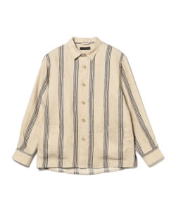 【別注】East Harbour Surplus / HADLEY ストライプ シャツジャケット