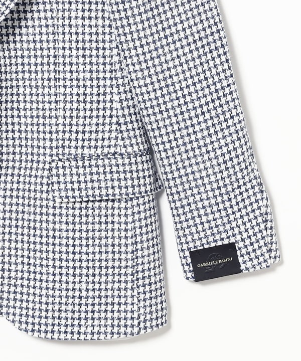 Xmasセール◇Gabriele Pasini 42 ハウンドトゥースジャケット Brilla per il gusto（ブリッラ ペル イル グスト）GABRIELE PASINI