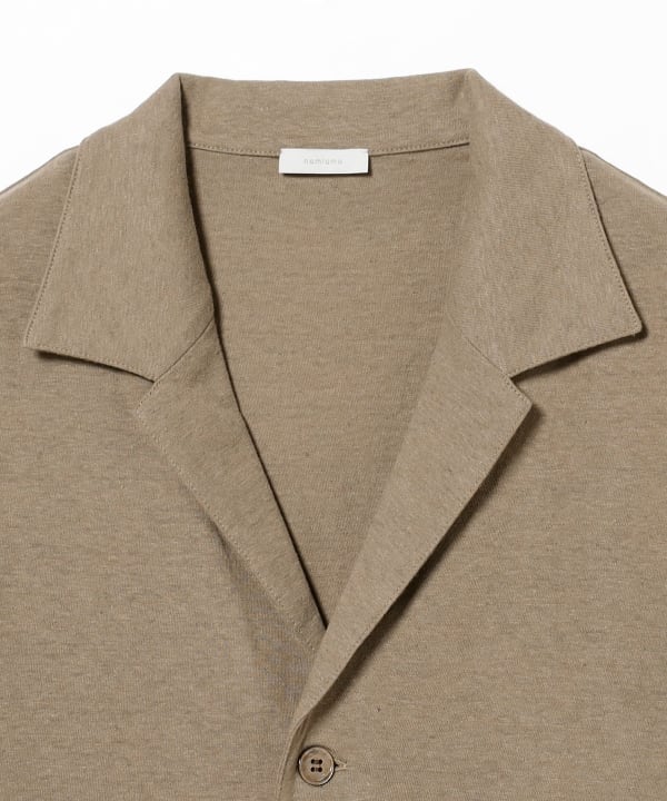 【超美品】Brilla per il gusto　テーラード　リネン　シルク　M Brilla per il gusto（ブリッラ ペル イル グスト）E.THOMAS