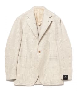 【別注】TITO ALLEGRETTO / リネンウール グレンチェック柄 ジャケット