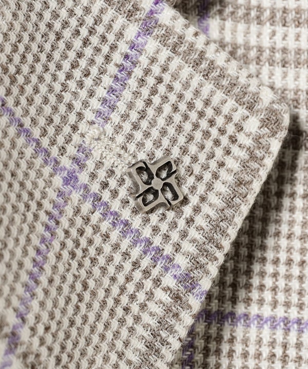 【お盆セール〜8/15迄】タリアトーレ　ブリッラ別注　46 チェック柄ジャケット Brilla per il gusto（ブリッラ ペル イル グスト）【別注