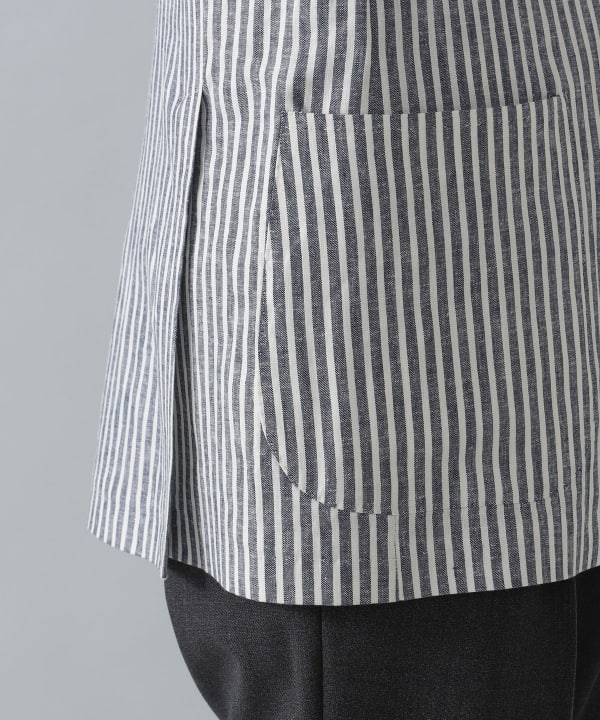 TAGLIATORE BEAMS DAKAR ストライプ ジャケット 44 TAGLIATORE BEAMS DAKAR ストライプ ジャケット 44