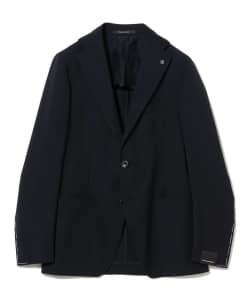 【別注】TAGLIATORE / COSTA AZZURRA ウール ポリウレタン ネイビー ジャケット