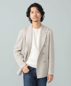 TAGLIATORE / ニット ダブルブレスト ブレザー