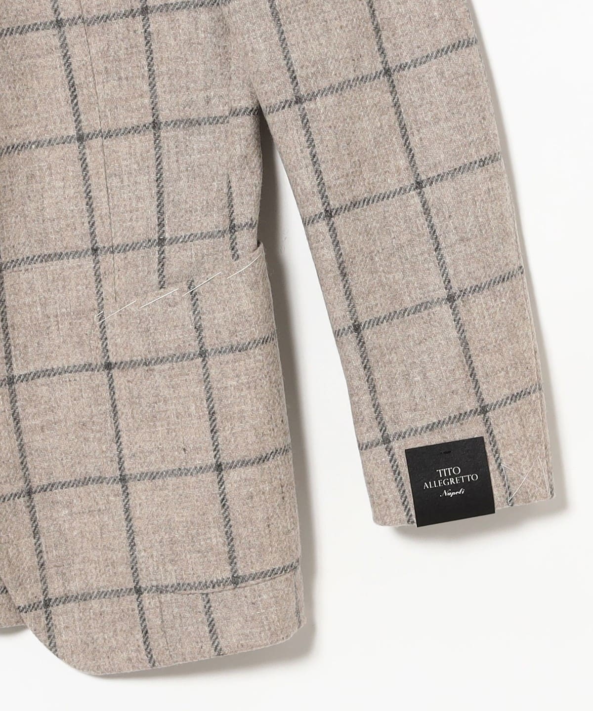 未使用 Brilla per il gusto /ウインドウペーン ジャケット Brilla per il gusto（ブリッラ ペル イル グスト）FERLA ミックス