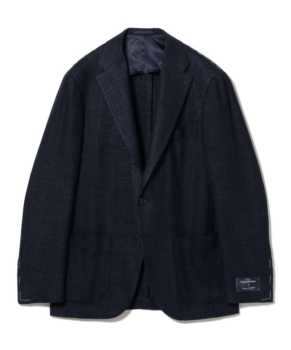 <美品>Brilla per il gusto ネイビー ウールジャケット 42 美品>Brilla per il gusto ネイビー ウールジャケット 42