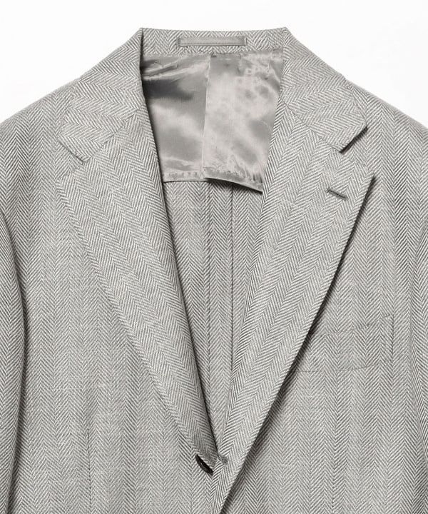 J7244未使用ブリッラペルイルグスト21AWゼニア生地セミフランネルスーツ46 J7244未使用ブリッラペルイルグスト21AWゼニア生地セミフランネルスーツ46