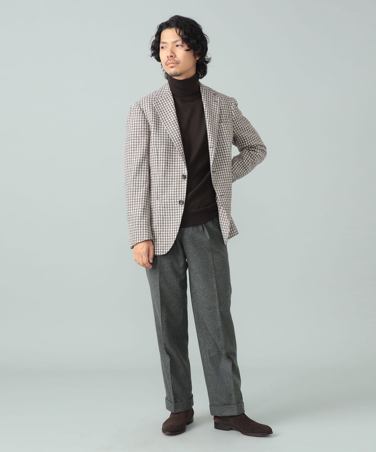 ジャケット ブリッラペルイルグスト 46 beams カシシル チェルッティ ジャケット・アウター